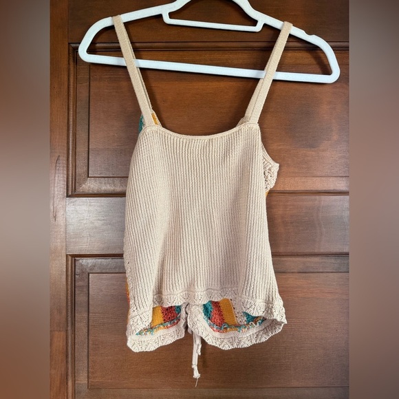 Hem & Thread Cropped Lace-Up Sweater Tank Top from Buckle - Picture 6 of 7